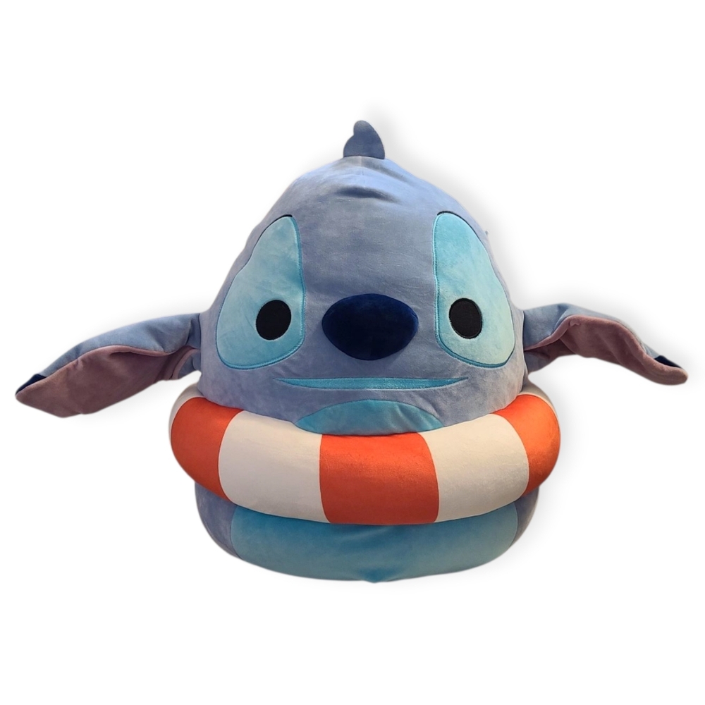 24" Disney Blue and Orange Stitch Plush Doll